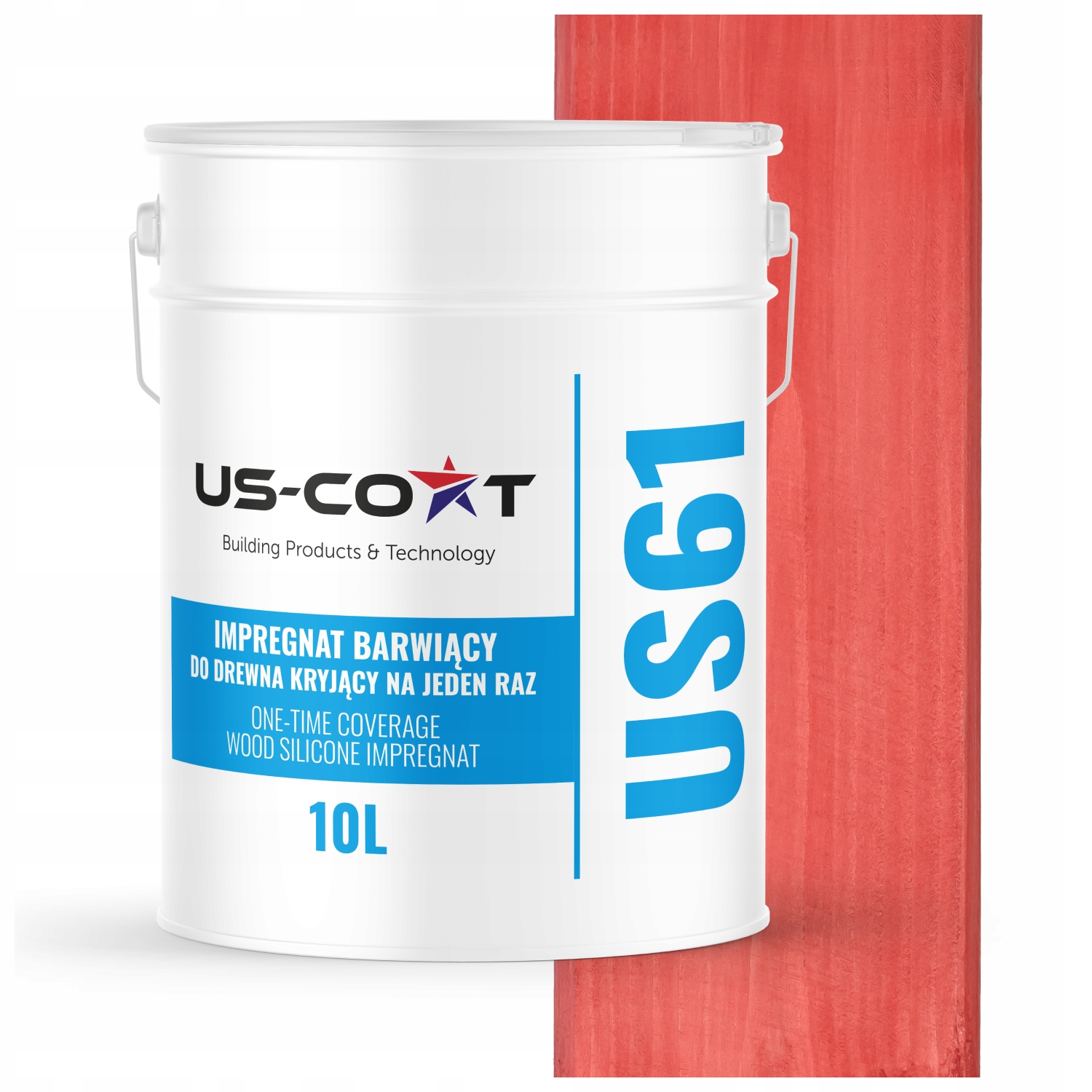 Impregnácia Na Drevo Extra Farba S Voskom Chron Farby Naraz Uv Ružová 10 L