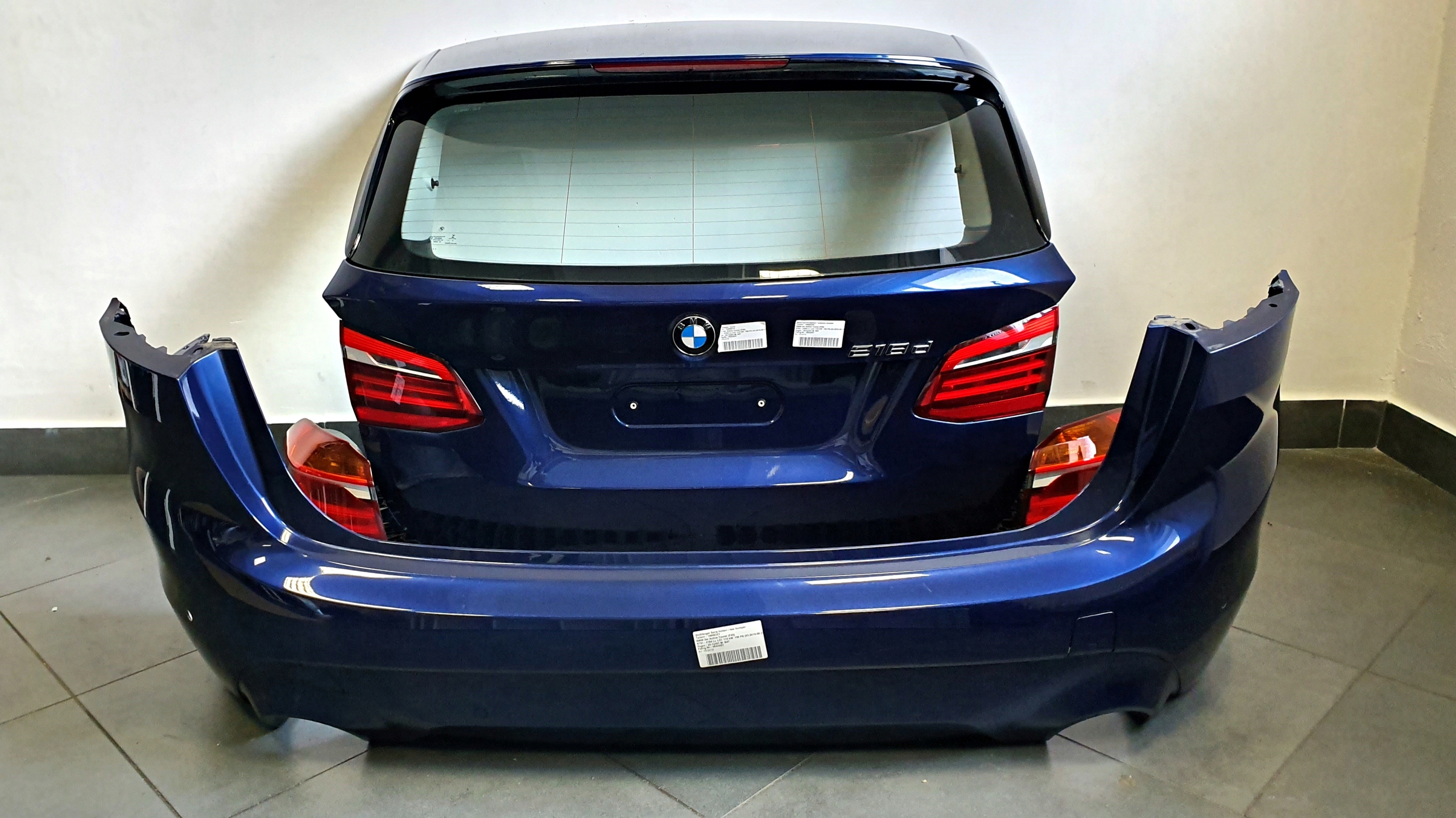 BMW 2 F45 ACTIVE LCI KLAPA ZDERZAK LAMPY TYŁ C10