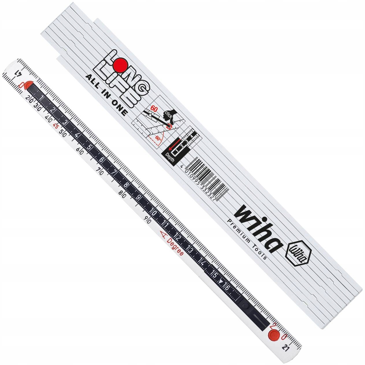 

Wiha Miara Składana Miarka Przymiar Metrówka Włókn