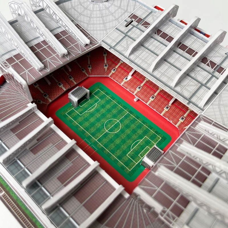 Mini stadion piłkarski OLD TRAFFORD Puzzle 3D Liczba elementów 46