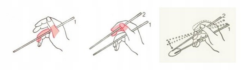 Pałeczki BAMBUSOWE w Czarnych Kopertach 10 par Marka inny