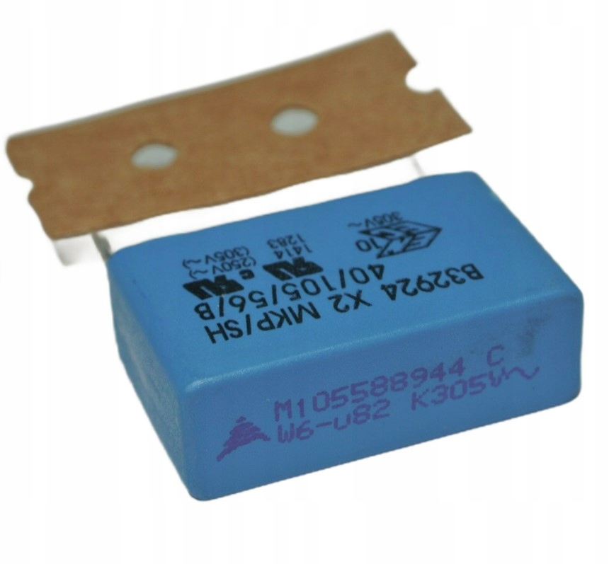 820nF 305V~ MKP-X2 0,82uF 27.5mm Epcos Kondensator 305V Ac [1szt]