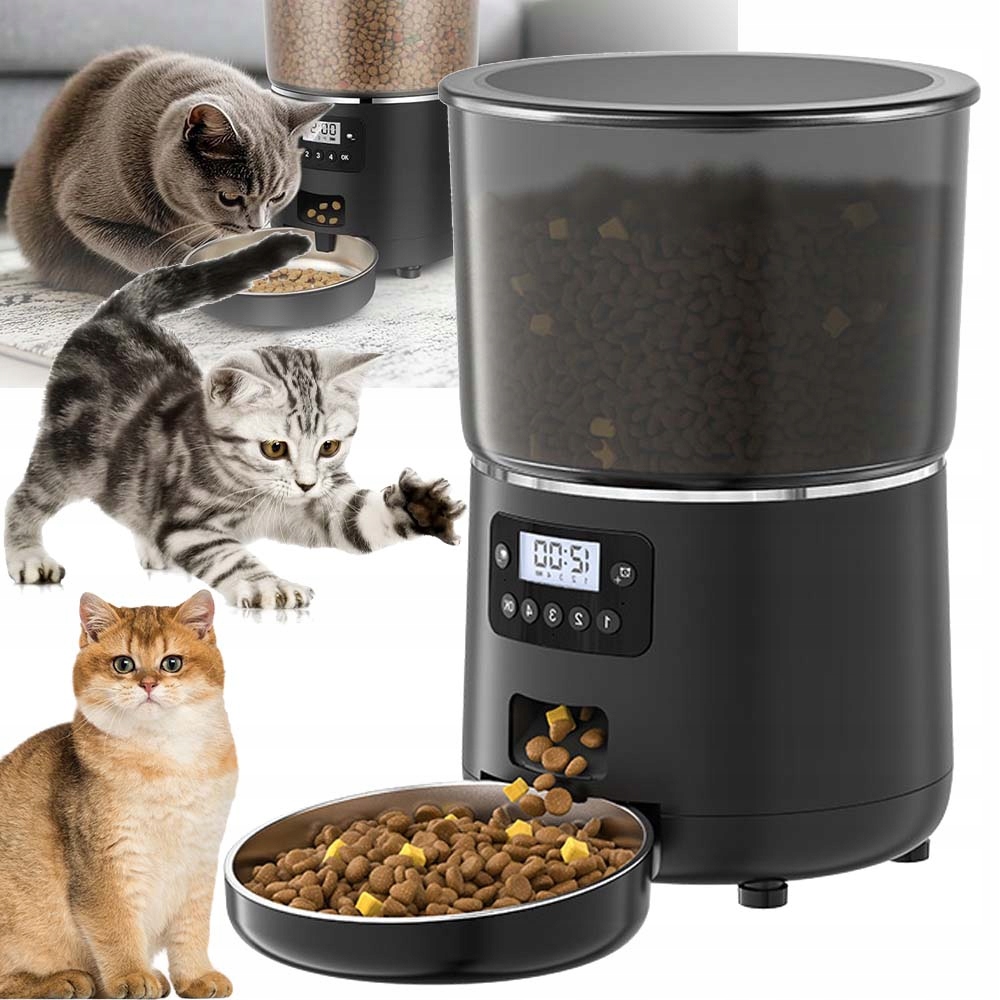 Levně Automatický Výdejník Vody A Krmiva Miska Pro Kočky A Psa Dávkovač Jako Dárek