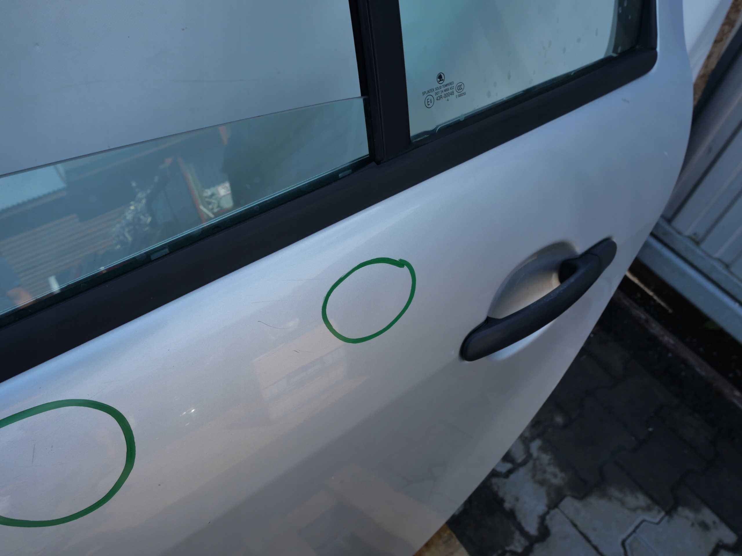 SKODA FABIA und Tür heck links