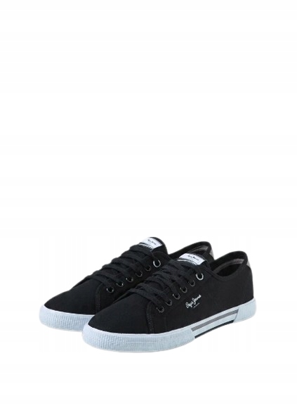 Pepe Jeans Brady Men Basic Pánské Boty Černé Nízké Tenisky 42 Awf