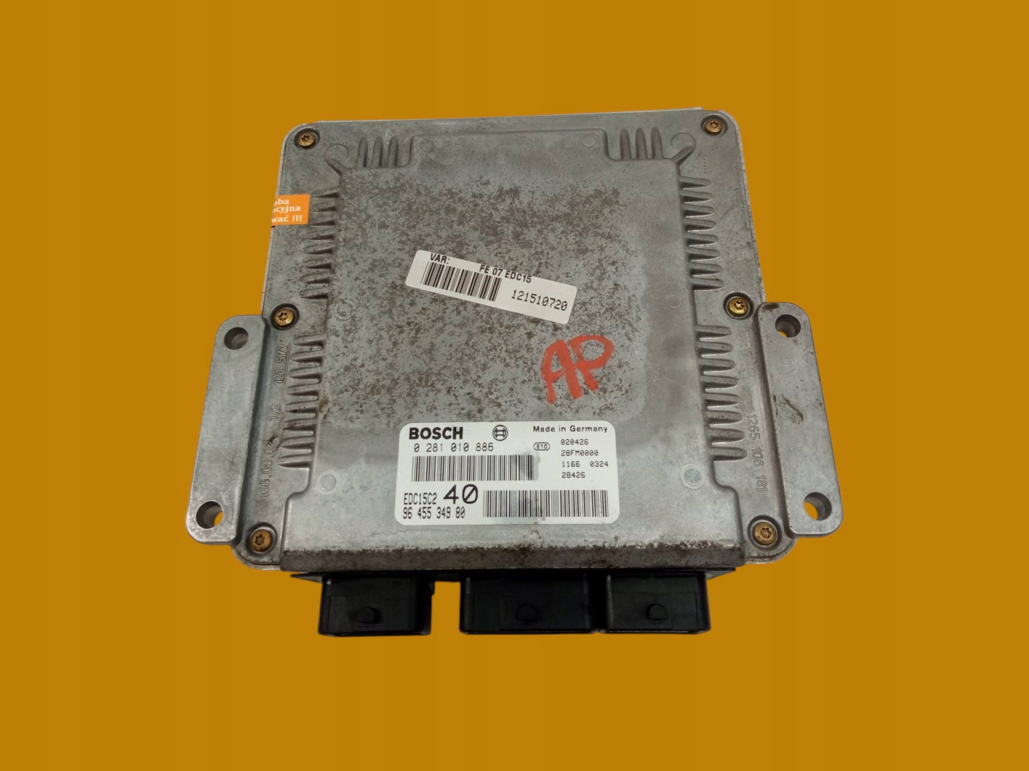 Centralina Motore 0281010886 9645534980 Citroen C5 e (2001-2007)