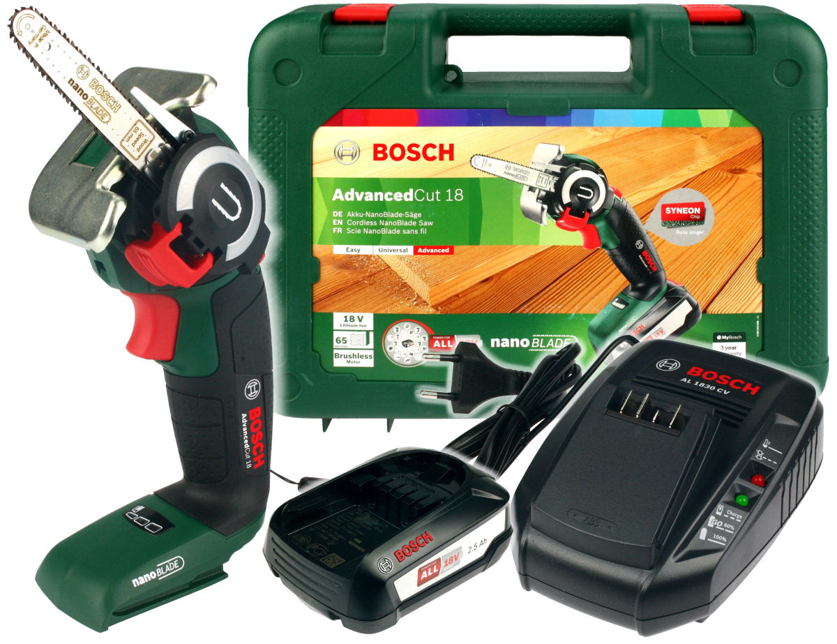 

Piła NanoBlade Advancedcut 18 Bosch 1x2,5Ah