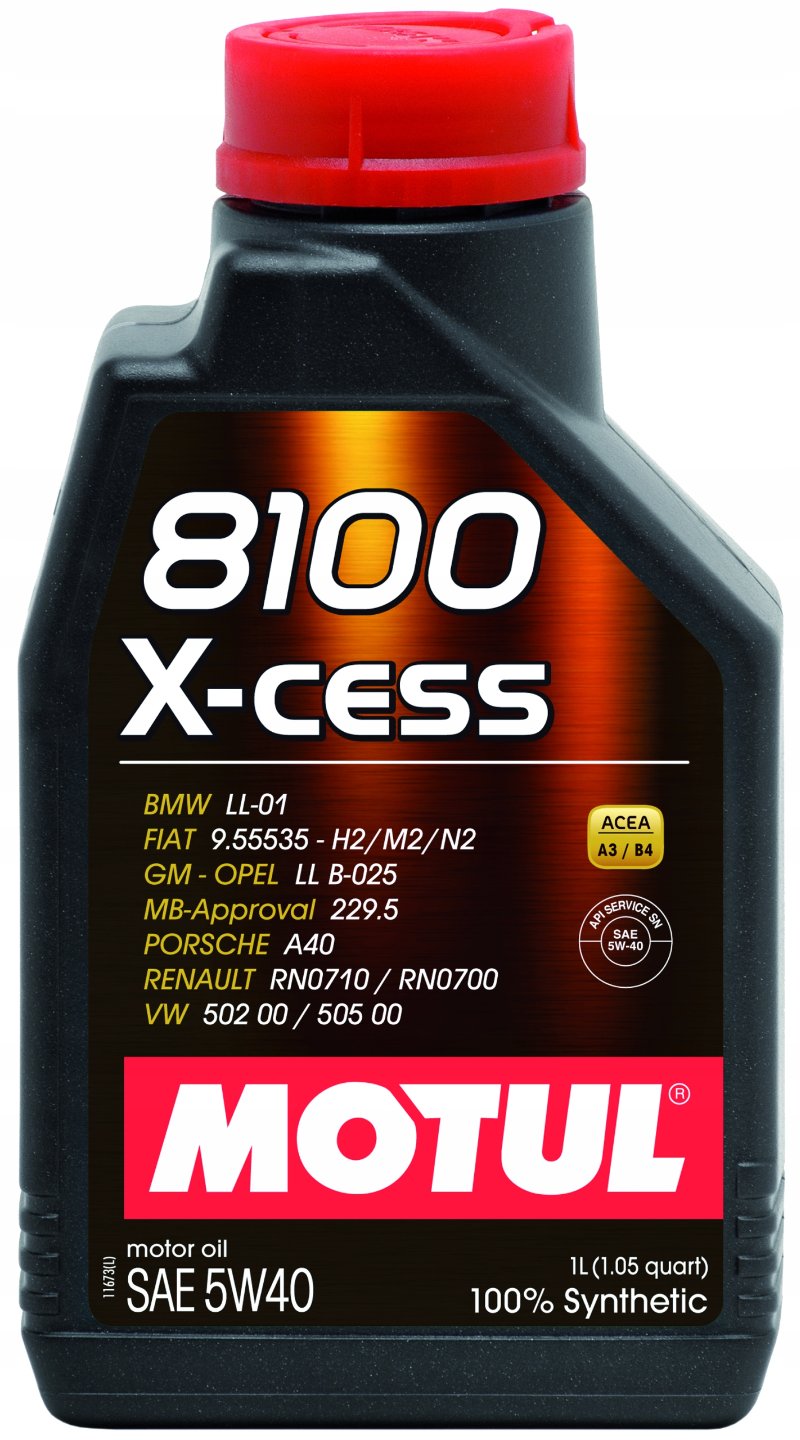 

Motul 8100 X-cess 5W40 Bmw 1L