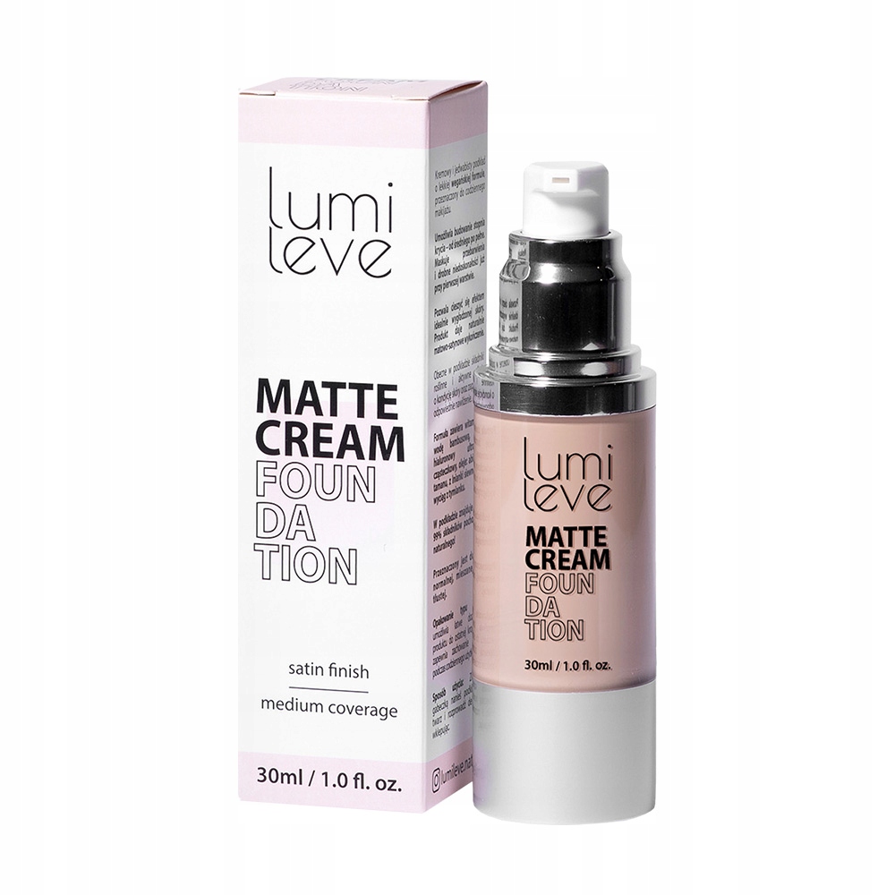 Podkład Matte Cream Foundation Lumileve (Odcień 16)