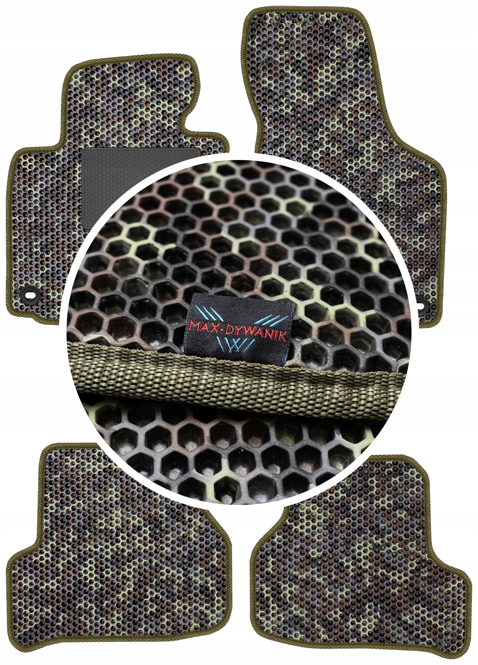 Volkswagen Jetta V 2005-2010 Gumové rohože Eva Moro