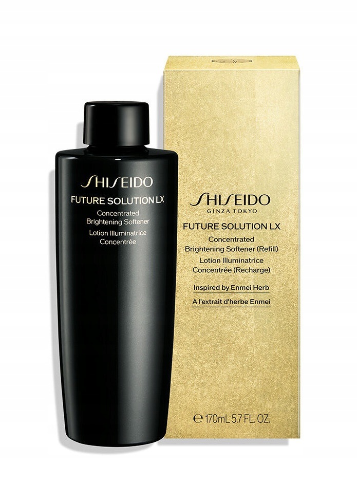 Zjemňující emulze pro rozjasnění Shiseido Future Solution LX Softener Refill 170 ml