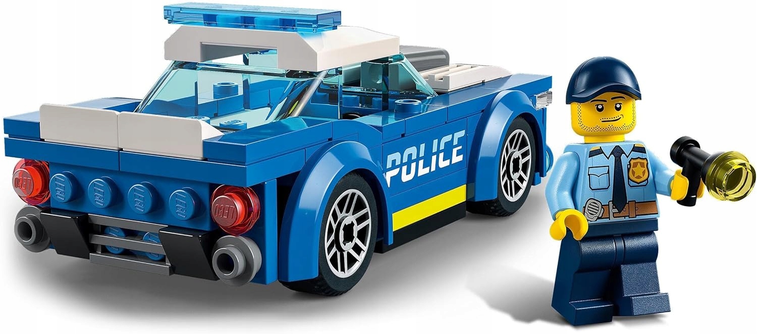 LEGO City Radiowóz klocki 60312 policja figurka zestaw na prezent 5+ auto Marka LEGO