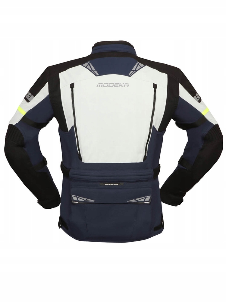 Kurtka motocyklowa tekstylna Modeka Panamericana II niebiesko-popielata 3XL Rozmiar XXXL