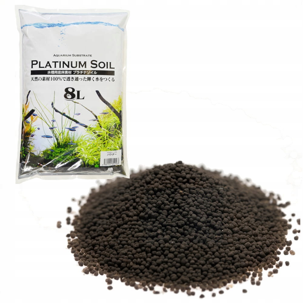 Levně Platinum Soil Powder 8 l – Aktivní substrát pro akvária QualDrop