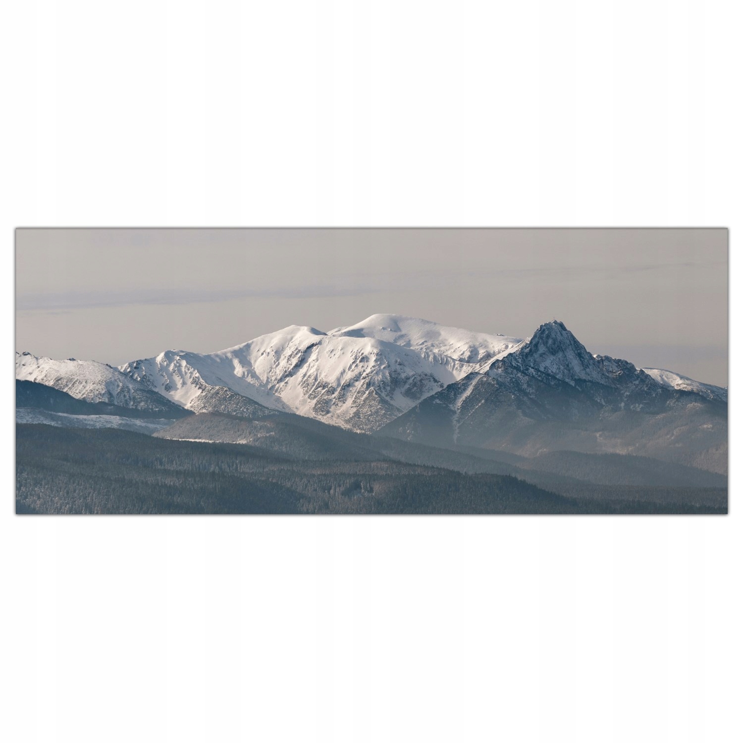 

Obraz Szklany Foto-obraz Góry Zima Śnieg 125x50