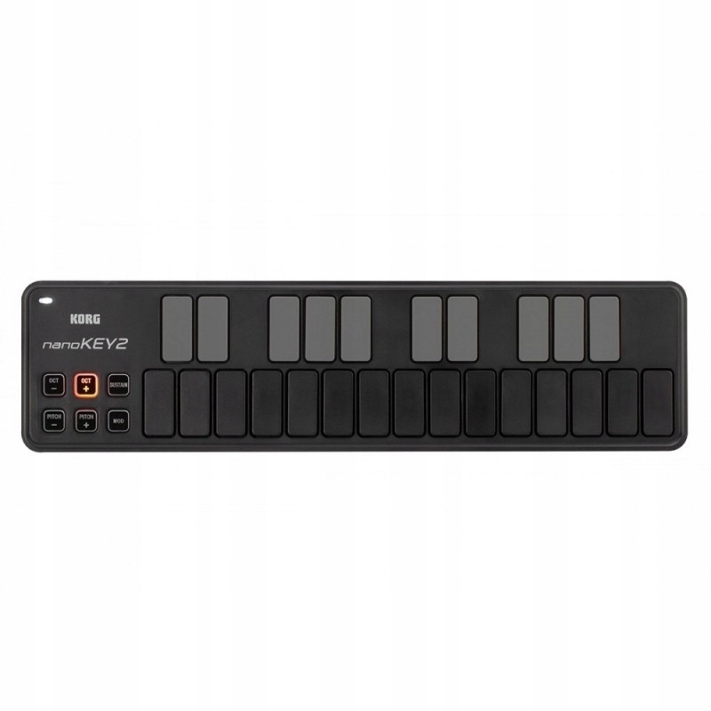 Korg nanoKEY 2 Bk – midi ovladač, ovládací klávesnice