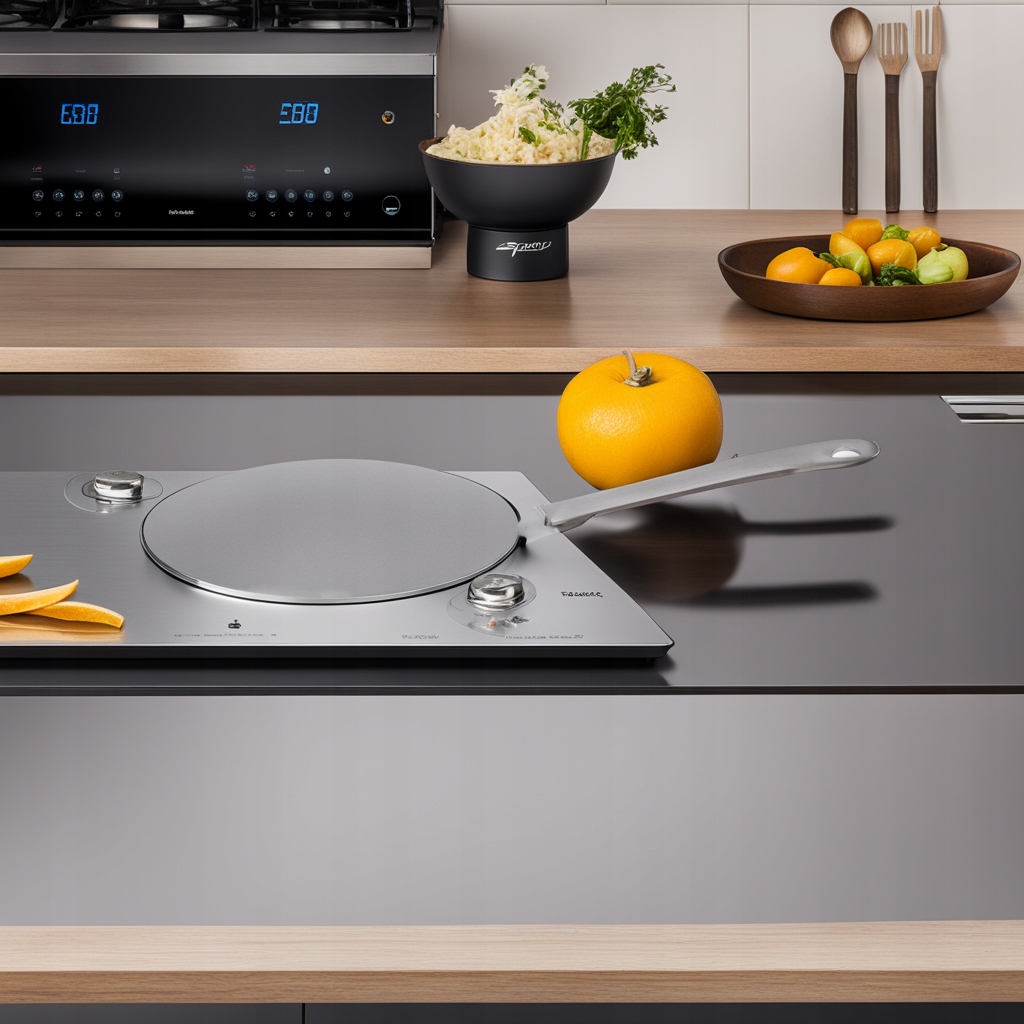 Podkładka INDUKCYJNA Płyta ADAPTER pod Garnek Garnki 14 cm. ODPINANA RĄCZKA Kod producenta KL92