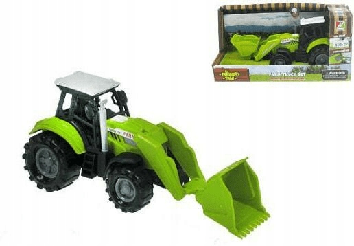

Traktor z osprzętem 15cm światło dźwięk 550-2P