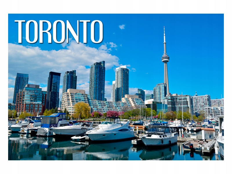

Toronto Wybrzeże Statki Magnes na lodówkę