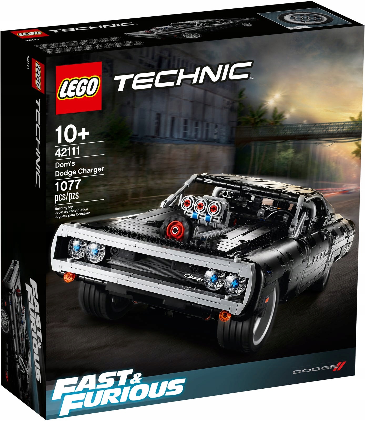 LEGO TECHNIC 42111 Dodge Charger Дома