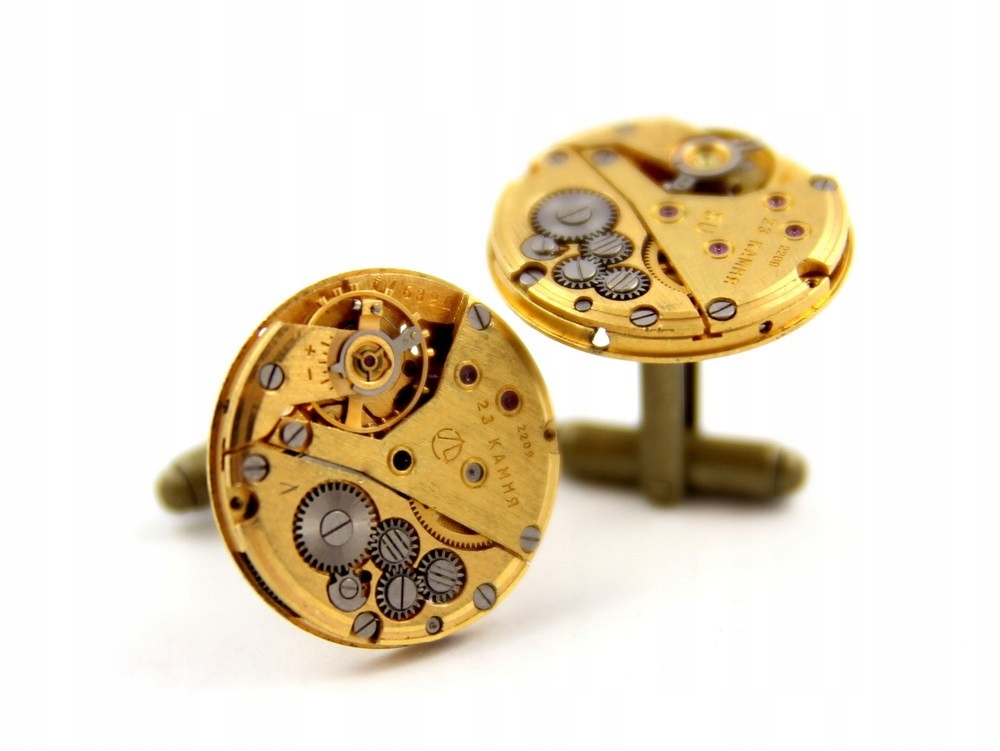 Manžetové knoflíčky ze zlata Golden Treasure Bronze