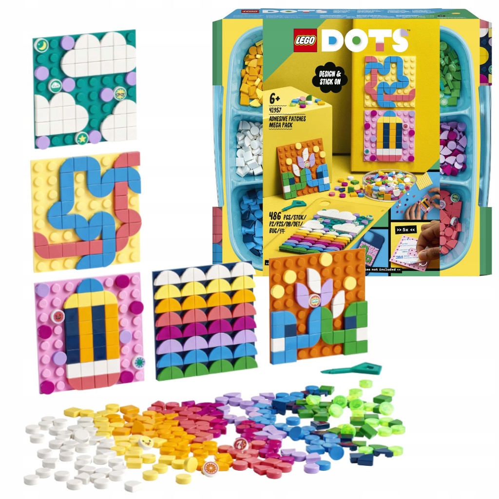 

Lego Dots 41957 Lego Dots Megazestaw nalepek 41957