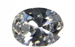 Moissanit Bílý Ovál 5X3 Doporučuji Výprodej