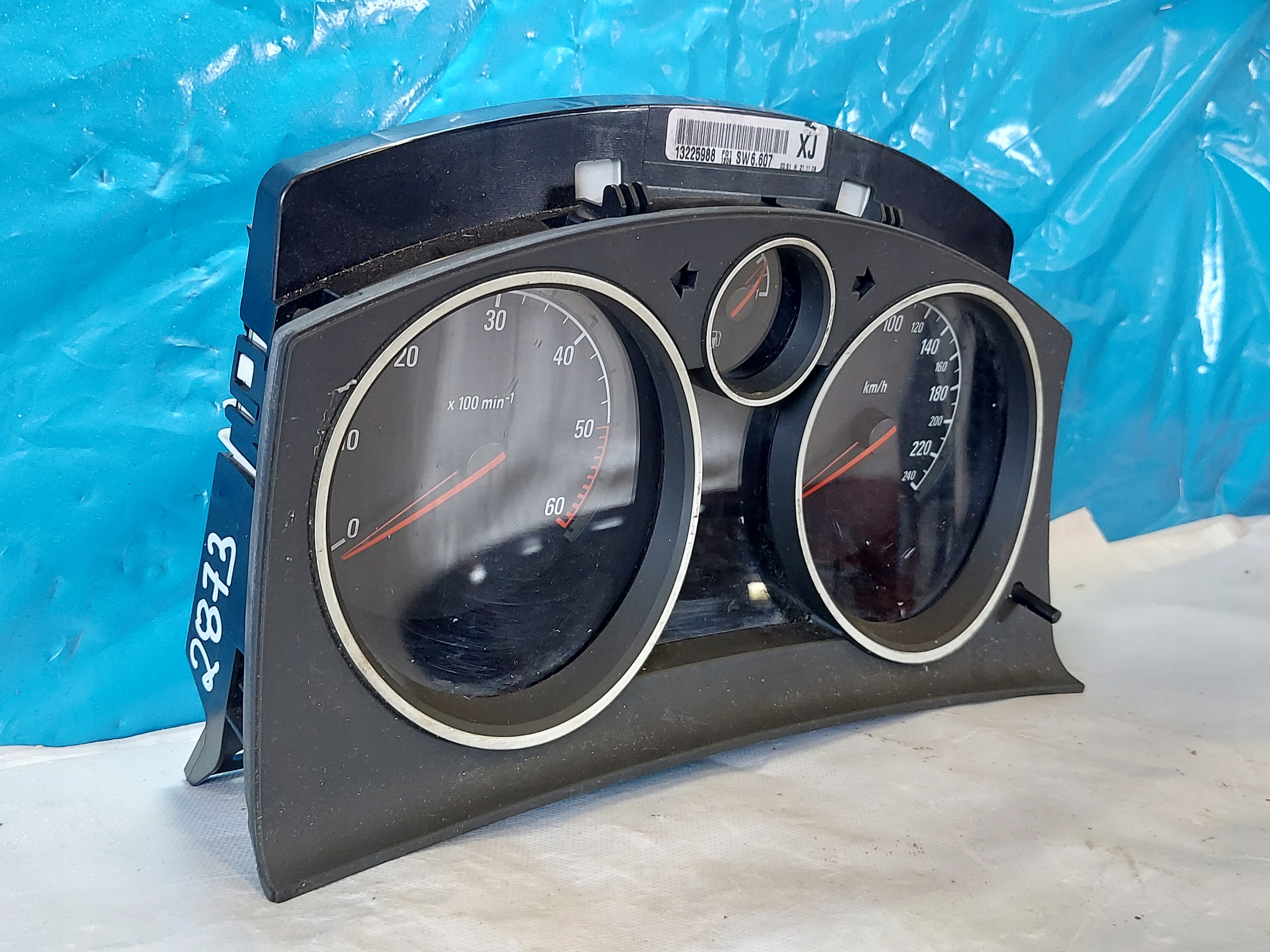 dials clock ASTRA H 1.3 CDTI 13225988
