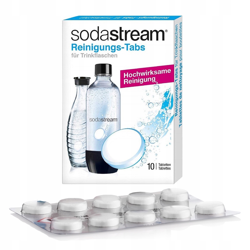 

Tabletki Czyszczące Butelki Saturator Sodastream