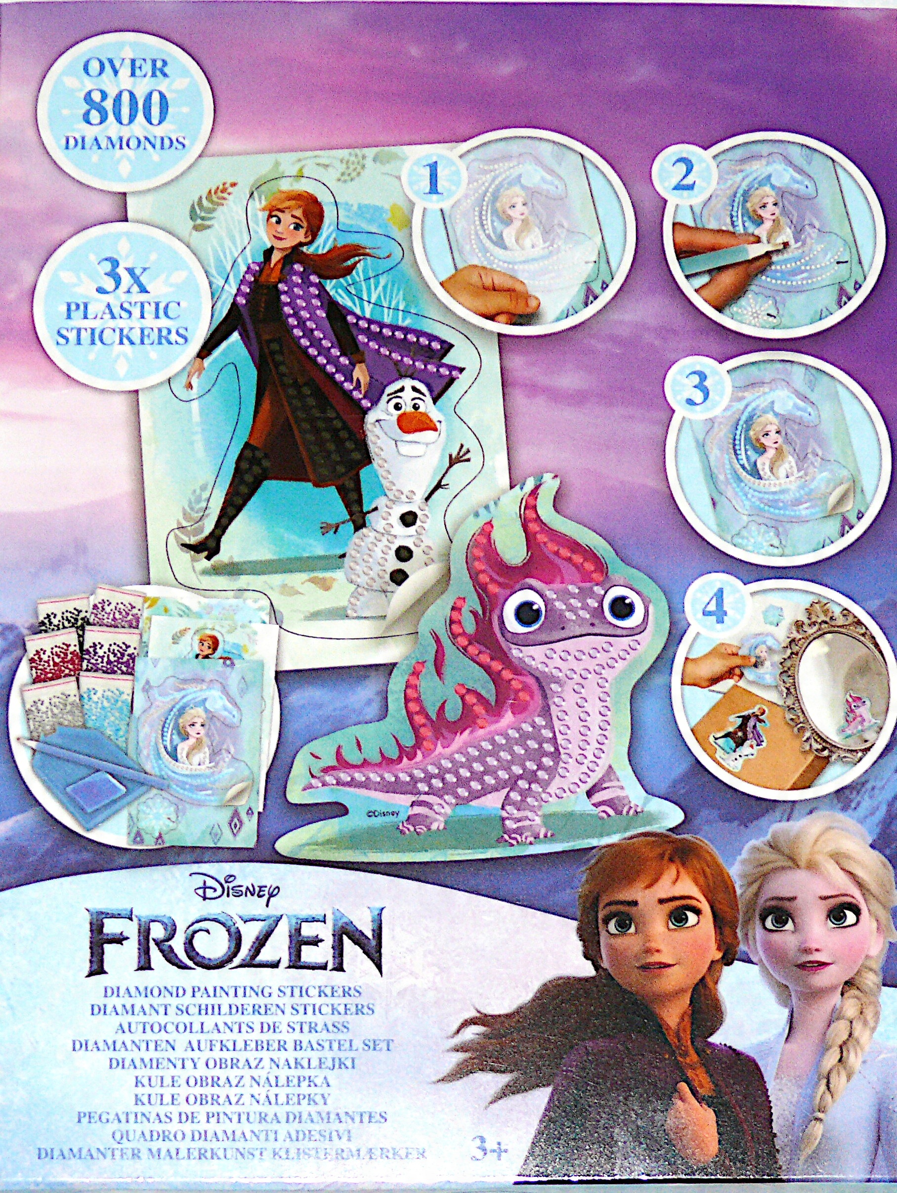 

Frozen Kraina Lodu Haft Diamentowy 3 Naklejki