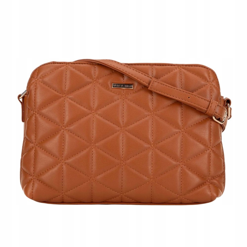 Elegantní prošívaná kabelka crossbody z ekokůže Wittchen 99-4Y-605-5