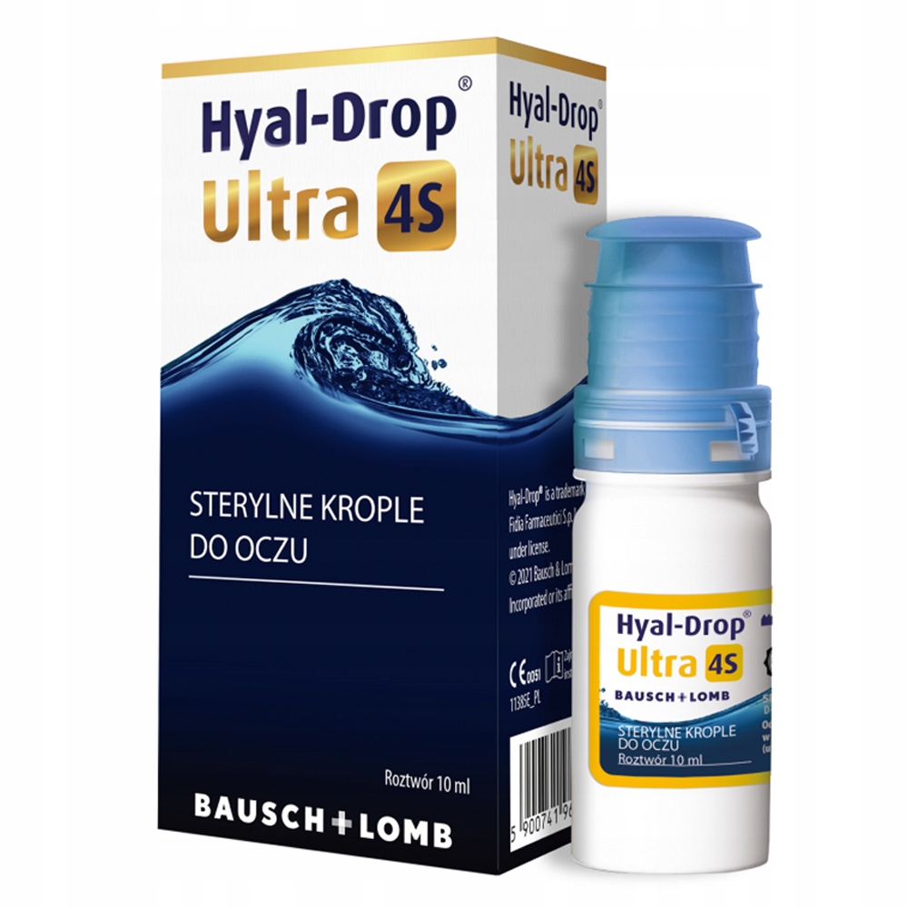 

Hyal-Drop Ultra 4S krople do oczu, 10 ml