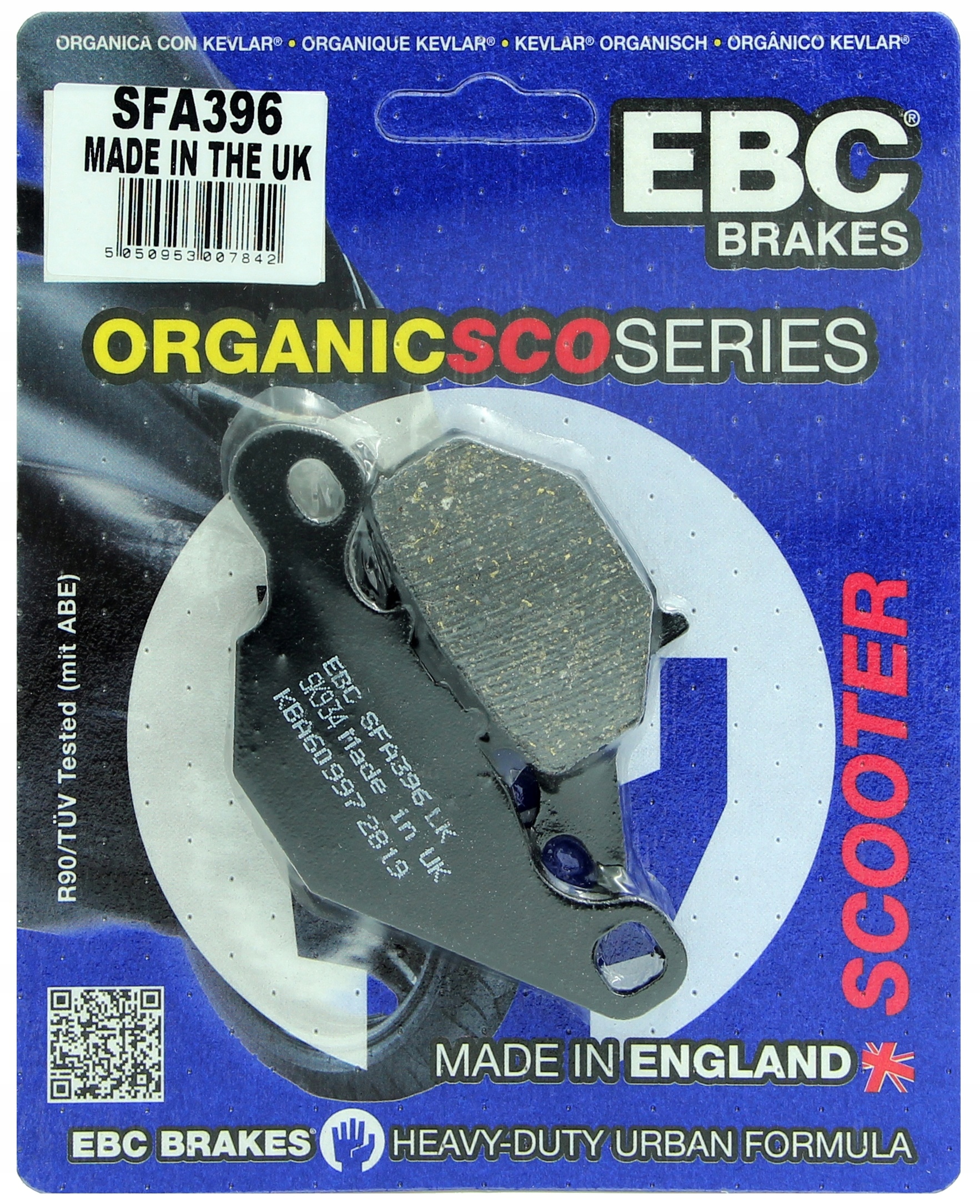 

Klocki Hamulcowe Ebc SFA396 Suzuki Uk 110 2015-17