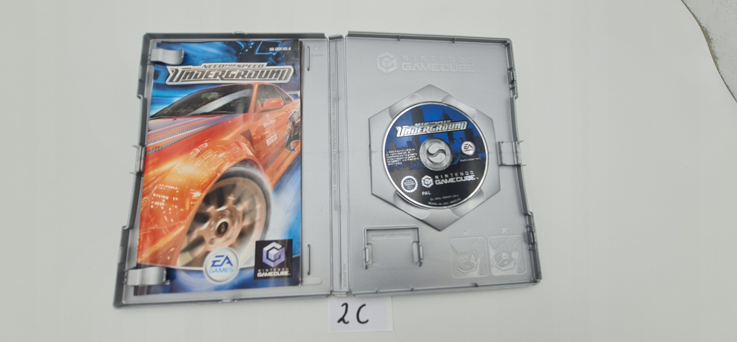 NINTENDO GAMECUBE NEED FOR SPEED UNDERGROUND Platforma Nintendo GameCube