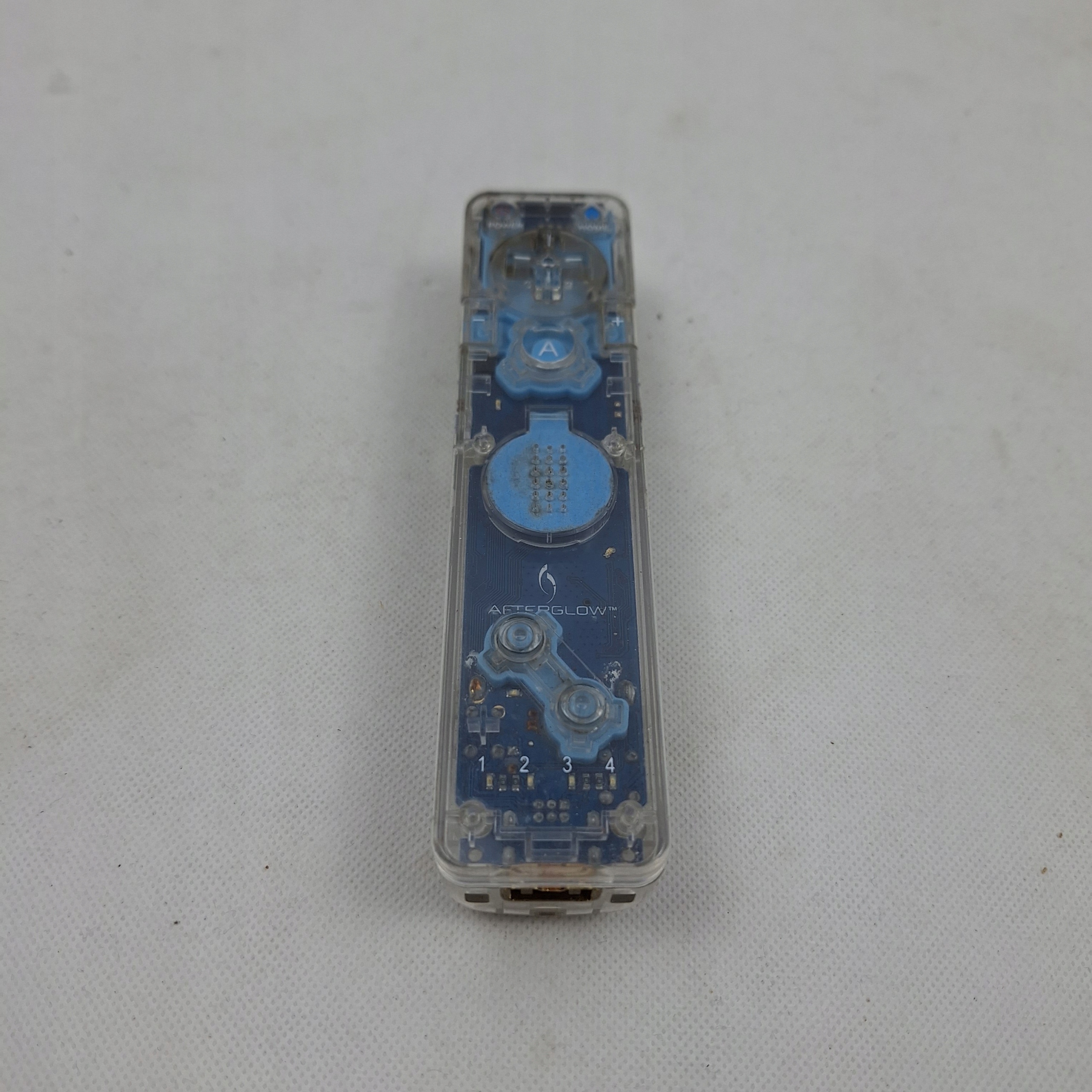 WII PAD SOLIDNY REMOTE PILOT ZAMIENNIK PRZEZROCZYSTY PDP AFTERGLOW SPRAWNY! Kod producenta 00000D6