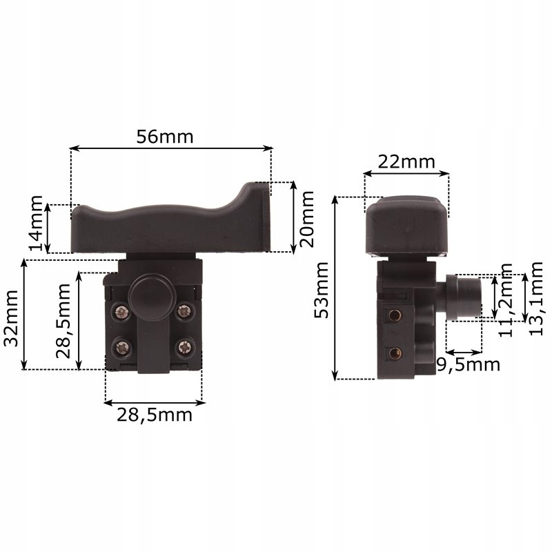 WŁĄCZNIK Wyłącznik wiertarka do EINHELL Rodzaj włącznik