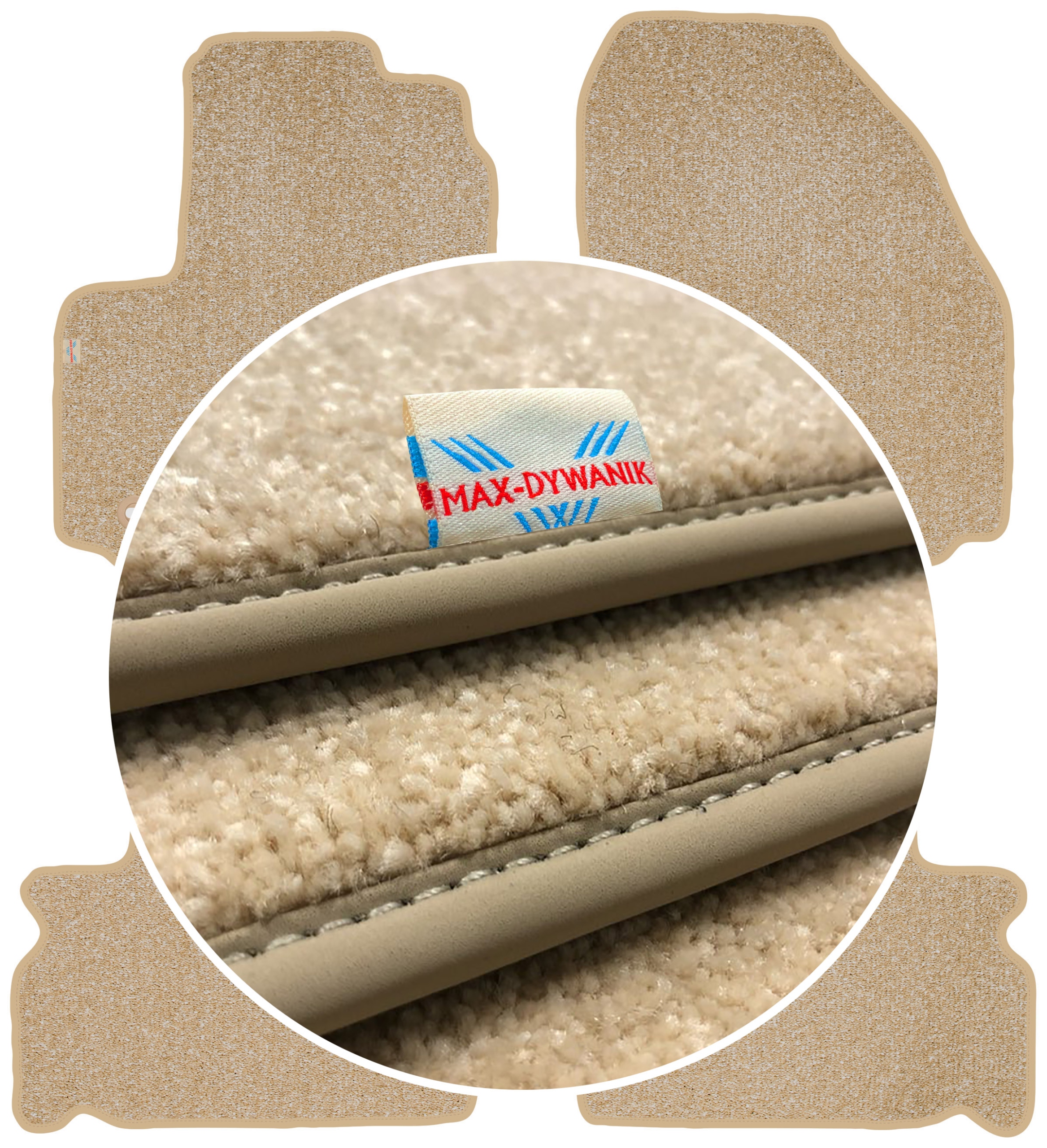 Ford Galaxy II 5os 2006-2010 Velurové stěrače do auta