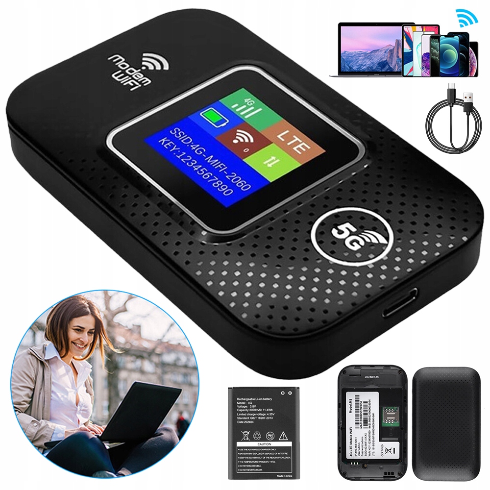 Router mobilny Przenośny Hotspot WiFi 4G LTE