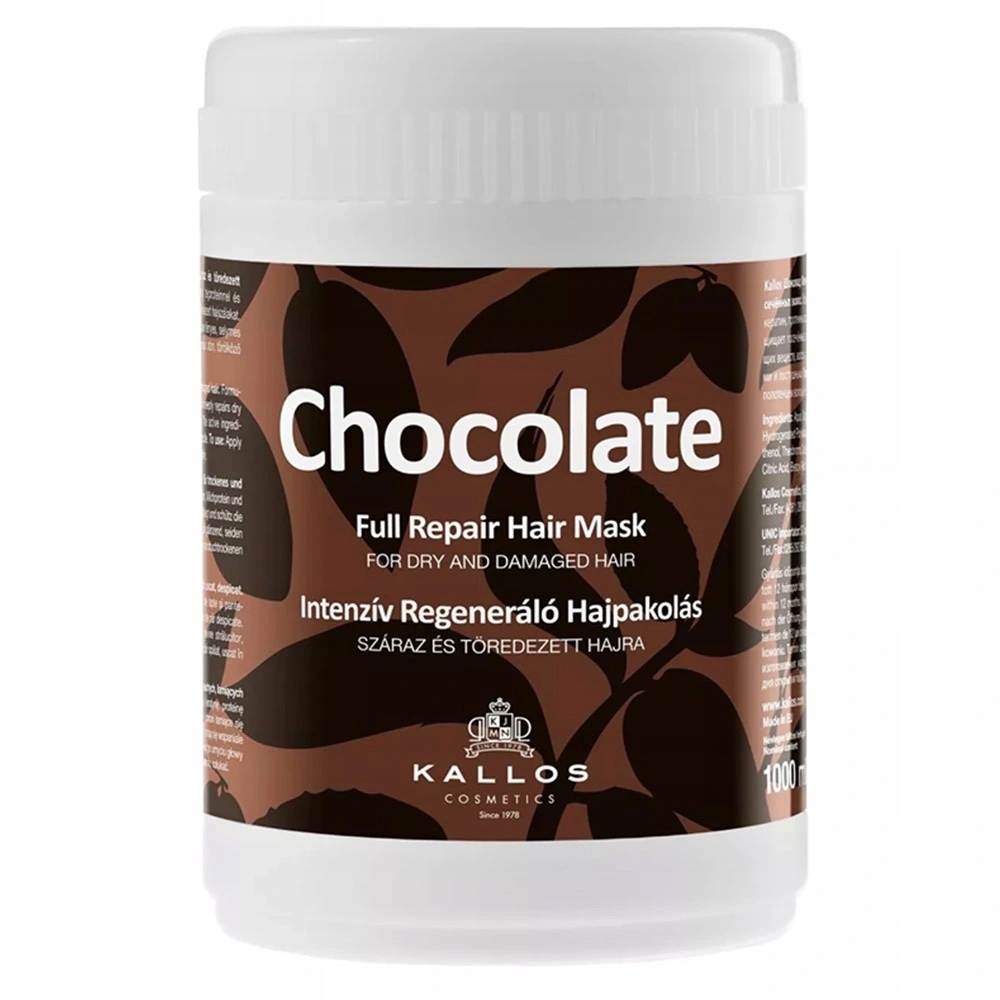 KALLOS CHOCOLATE MASKA CZEKOLADOWA 1000ml 1l
