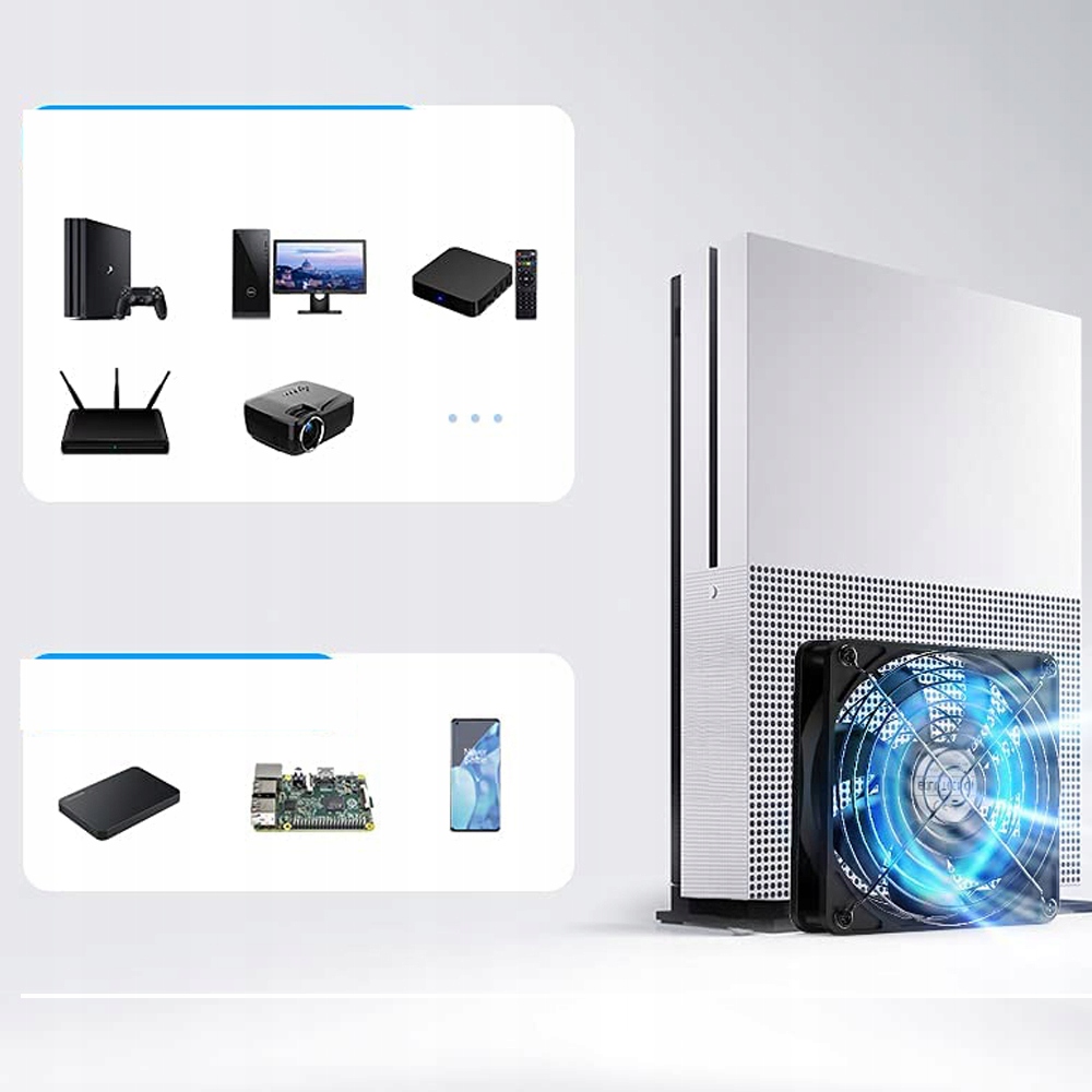 Wentylator Komputerowy Chłodzący USB 5V CICHY140mm Rozmiar wentylatora 140 x 140 mm