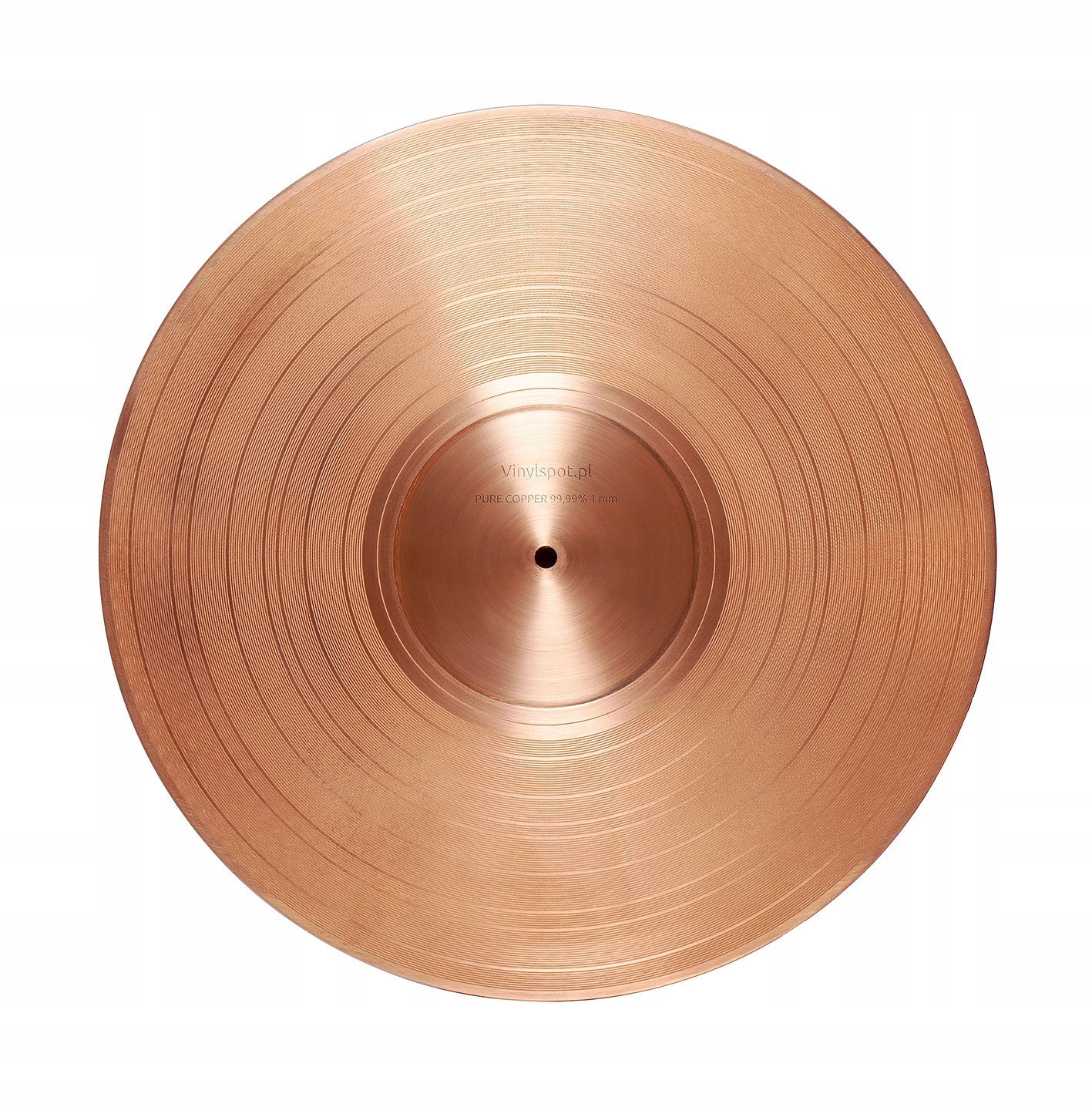 Podložka pre gramofón typu Micro Seiki Meď 99,99% 1,5 mm Vinylspot