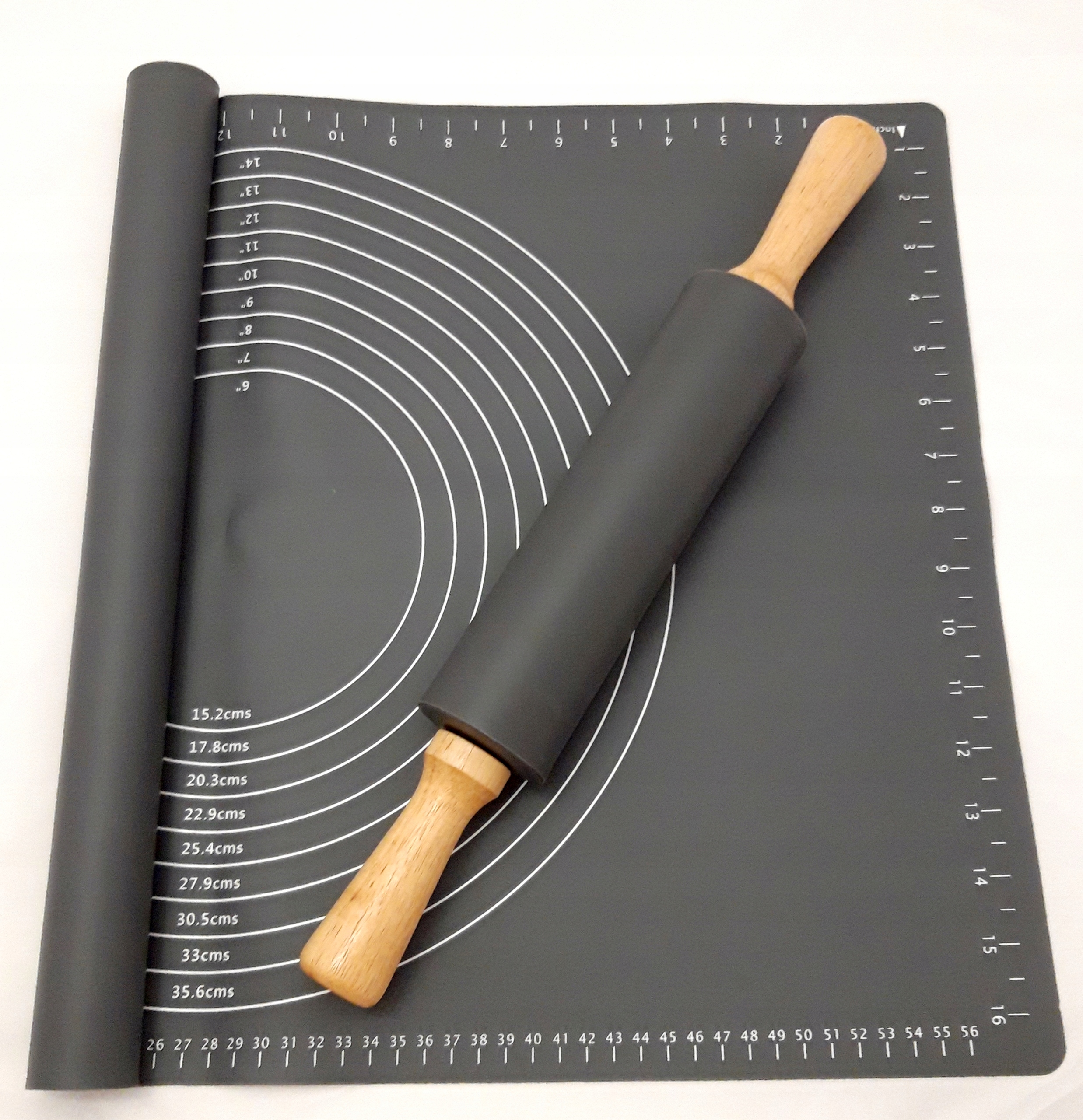 SILIKONOWA STOLNICA MATA + WAŁEK ZESTAW