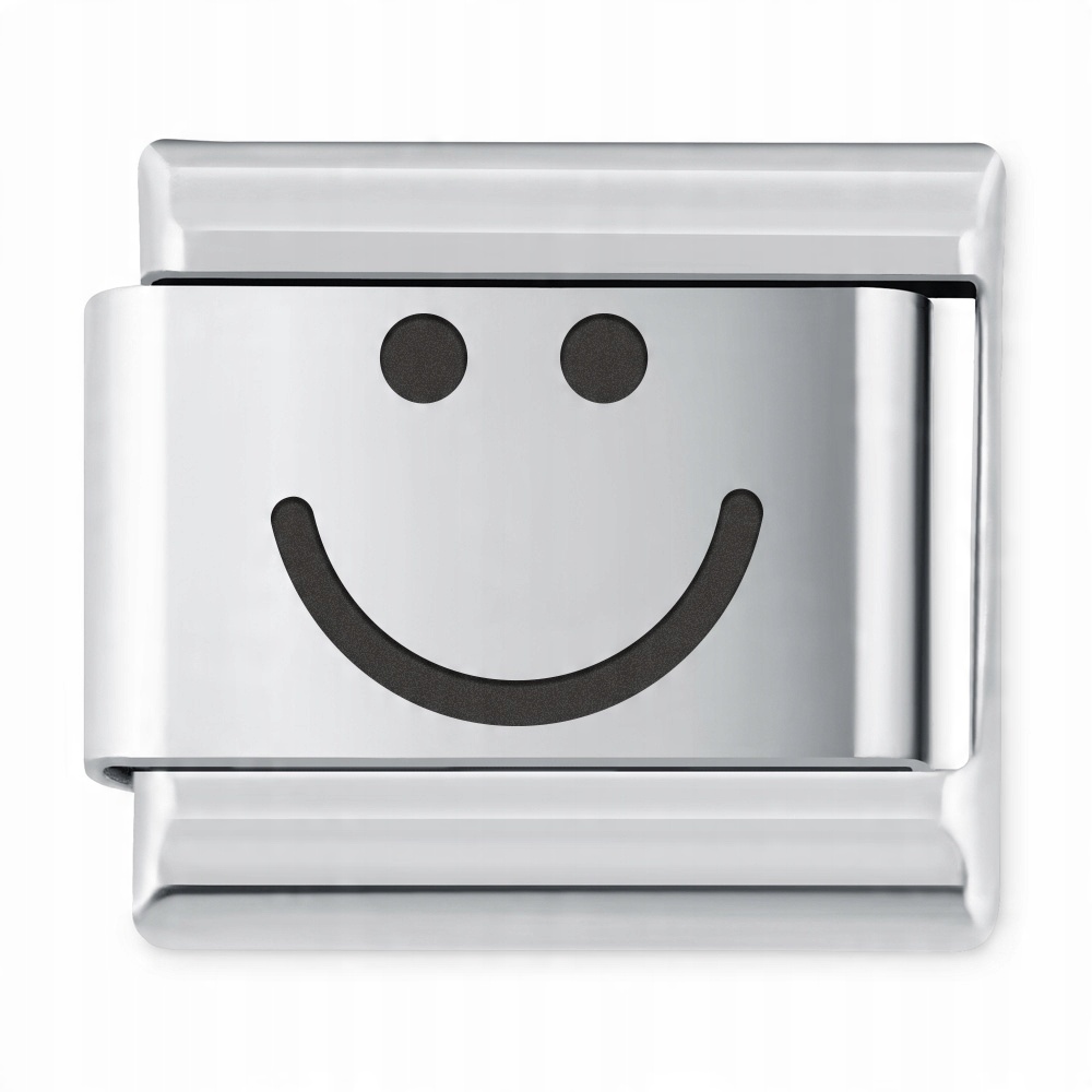 

Italian Charms Symbole Emocje Buźka Uśmiech Grawer