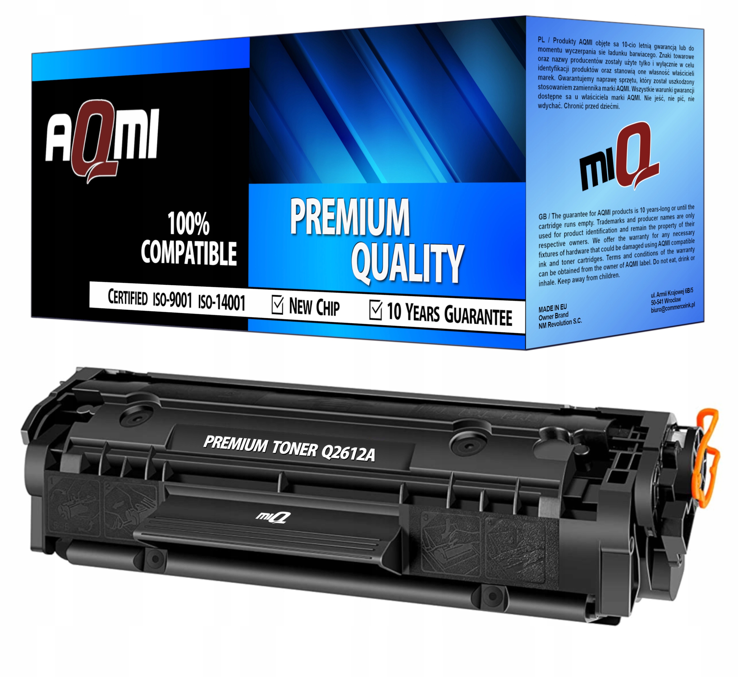 

Toner XL Do Hp Laserjet 1018 1020 1022 Q2612A 12A