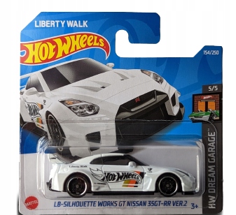 

Hot Wheels Nissan 35GT-RR Ver.2 Biały Nowy