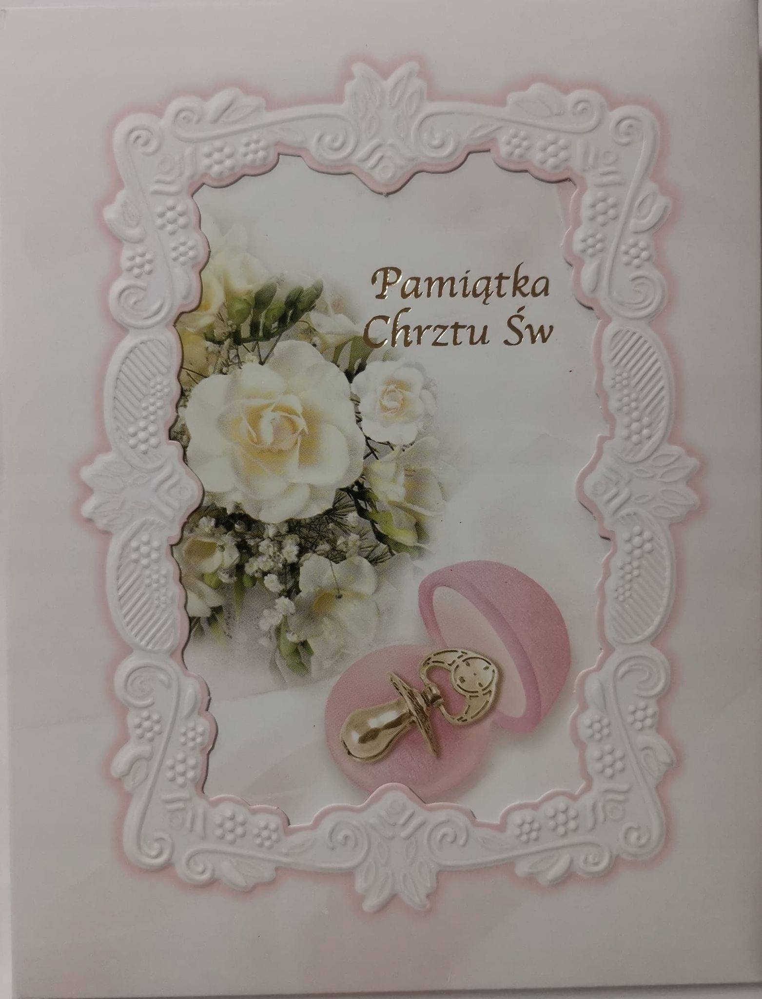 Karnet Pamiątka w Dniu Chrztu Świętego