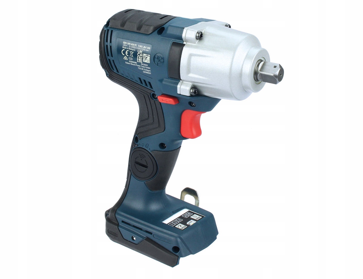 KLUCZ UDAROWY BEZSZCZOTKOWY GDS 18V-450 PC BOSCH 1x4,0Ah L-BOXX Rodzaj silnika silnik bezszczotkowy