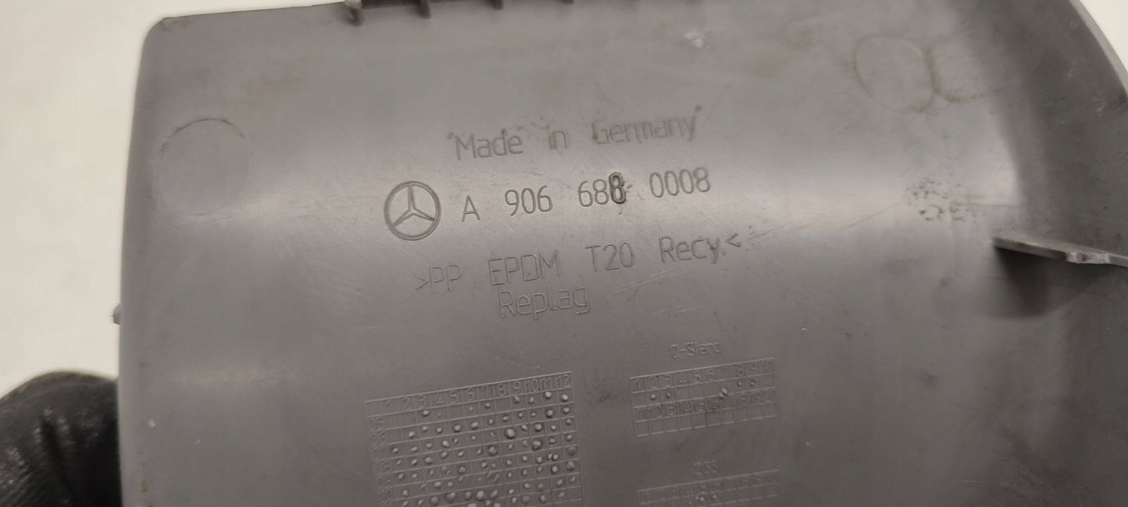 cover spoiler Mercedes Sprinter 906