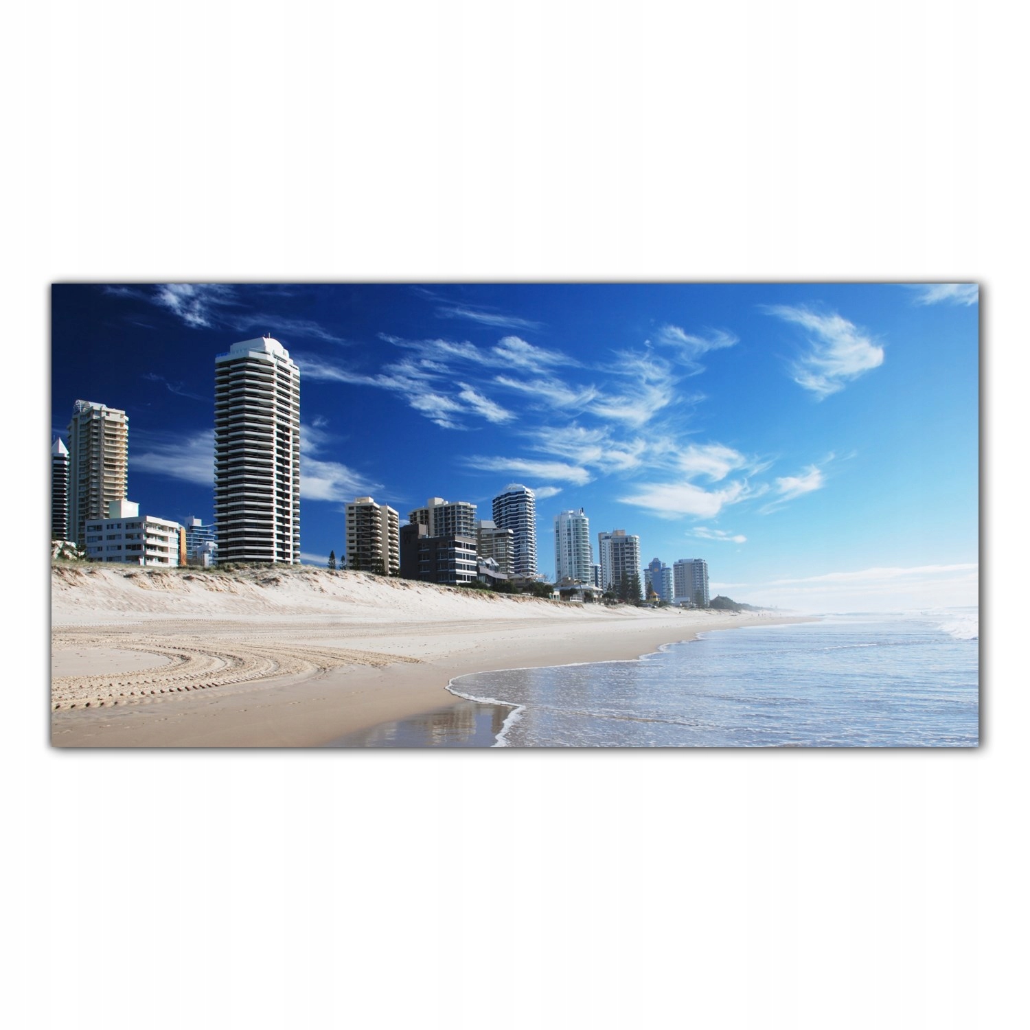 

Obraz na szkle Foto Plaża Morze Krajobraz 140x70
