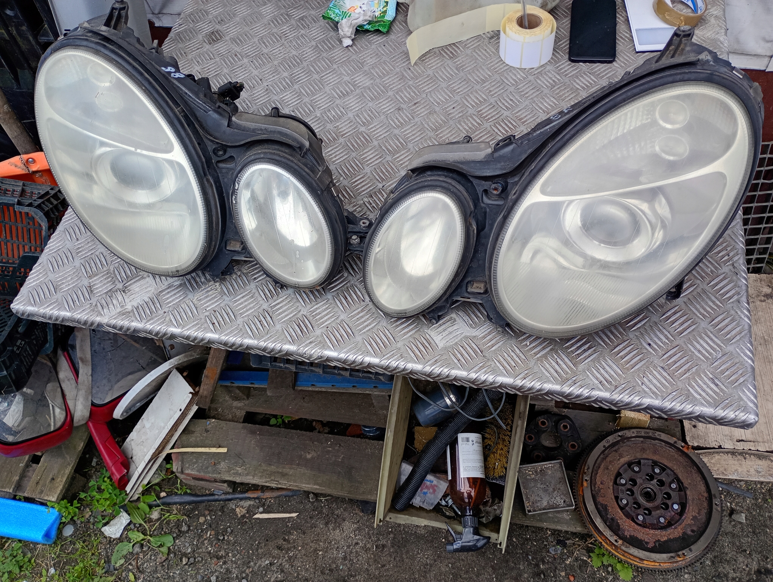 Mercedes W211 Licht links oder rechts vorne Europa H7